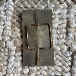 Gold hair pin